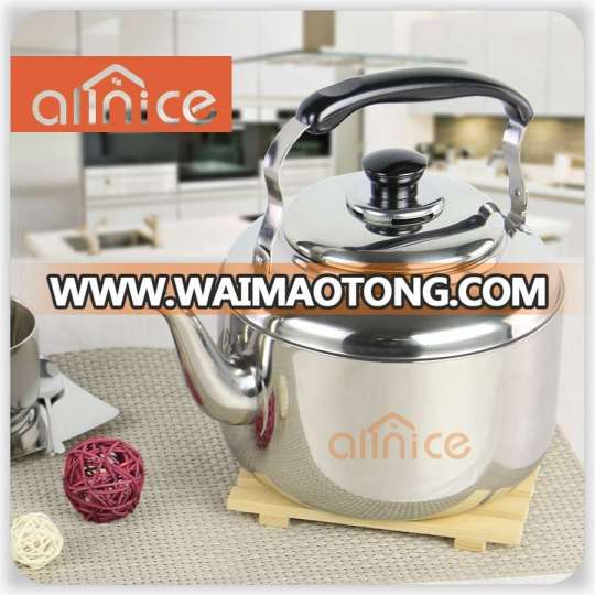 Capacity 2/3/4/5/6L hot-sale design popular stainless steel whistling water kettle